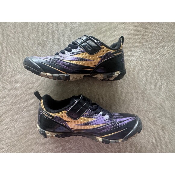 Pokemon Asahi Shoes Kid Gengar Sneakers P109 Purple/Black/Gold 19cm Gachi Strong - Picture 8 of 8